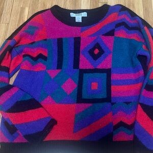 Vintage Funky Sweater- size L